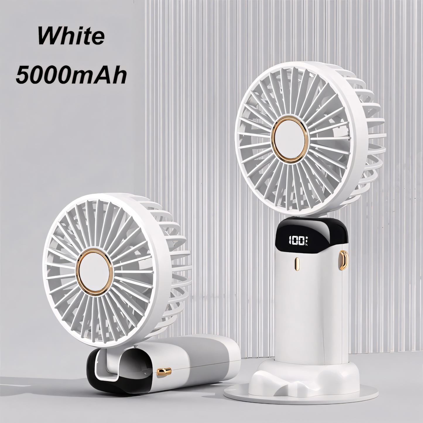 New Battery Upgrade Portable Mini Fan