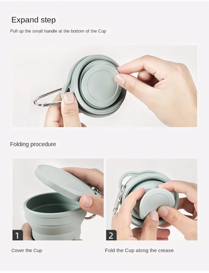 Mini Foldable Silicone Cup