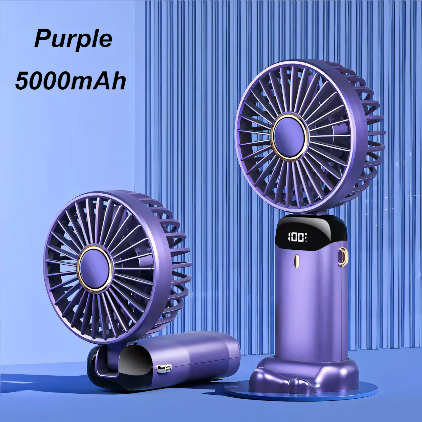 New Battery Upgrade Portable Mini Fan