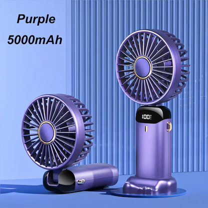 New Battery Upgrade Portable Mini Fan