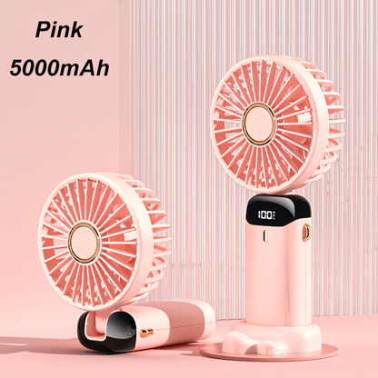 New Battery Upgrade Portable Mini Fan