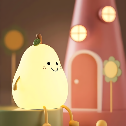 Cute Pear Night Light