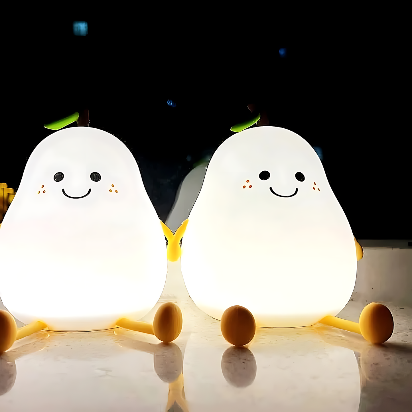 Cute Pear Night Light